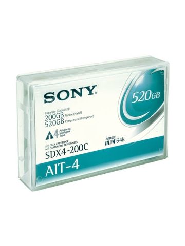 Sony DATA CARTRIDGE AIT4 200 520GB Blank data tape 8 mm