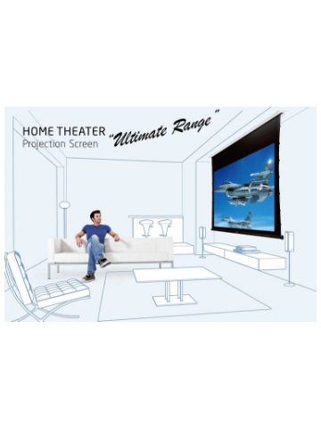 Sapphire AV SETC240WSF-AWOVEN projection screen 2.69 m (106") 16:9