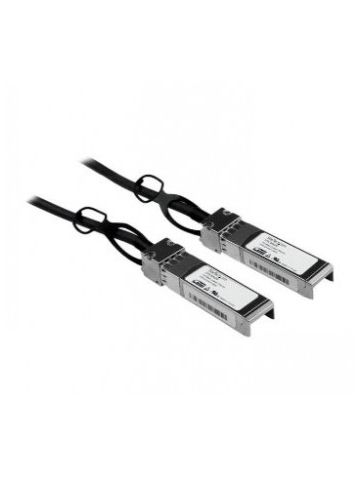StarTech.com Cisco SFP-H10GB-CU2M Compatible SFP+ 10-Gigabit Ethernet (10GbE) Passive Direct-Attach Twinax Cable - 2 m