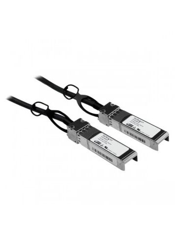 StarTech.com Cisco SFP-H10GB-CU3M Compatible SFP+ 10-Gigabit Ethernet (10GbE) Passive Direct-Attach Twinax Cable - 3 m (9.8 ft)