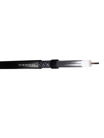 Securi-Flex SFX/100-CAI-PVC-BLK-100 coaxial cable 100 m Black