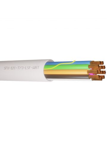 Securi-Flex SFX/12C-TY3-LSF-WHT-100 networking cable White 100 m