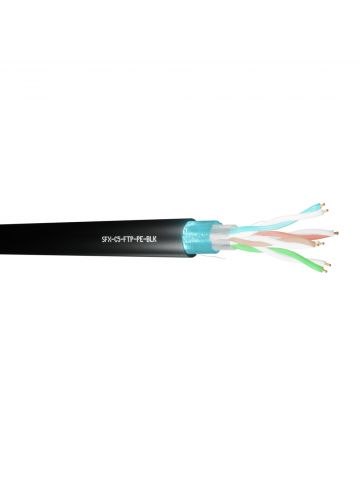 Securi-Flex SFX/C5-FTP-PE-BLK-305 networking cable Black 305 m Cat5 F/FTP (FFTP)