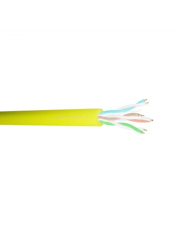 Securi-Flex SFX/C5-UTP-LSZH-D-YEL-305 networking cable Yellow 305 m Cat5 U/UTP (UTP)