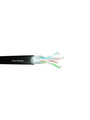 Securi-Flex SFX/C6-FTP-PE-BLK-305 networking cable Black 305 m Cat6 F/UTP (FTP)