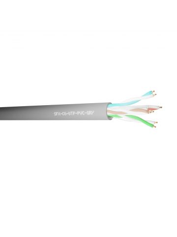 Securi-Flex SFX/C6-UTP-PVC-GRY-100 networking cable Grey 100 m Cat6 U/UTP (UTP)