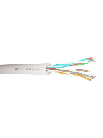 Securi-Flex SFX/CW1308-6-LSF-WHT-100 telephone cable 100 m White