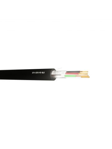 Securi-Flex SFX/ISP2-PE-BLK-100 audio cable 100 m Black