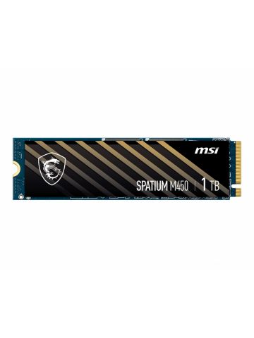 MSI SPATIUM M450 PCIe 4.0 NVMe M.2 1TB 1000 GB PCI Express 4.0 3D NAND