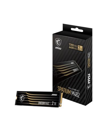 MSI SPATIUM M482 M.2 2 TB PCI Express 4.0 NVMe 3D NAND