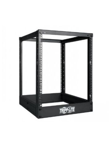 Tripp Lite 13U 4 Post Open Frame Server Rack, Adjustable Mounting Depth