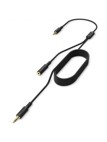 NZXT ST-ACCC1-WW audio cable 2 m 2 x 3.5mm 3.5mm TRRS Black