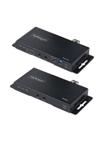 StarTech.com 4K HDMI over Fiber Extender Kit, 4K 60Hz up to 3300ft/1km (Single Mode) or 1000ft/300m 