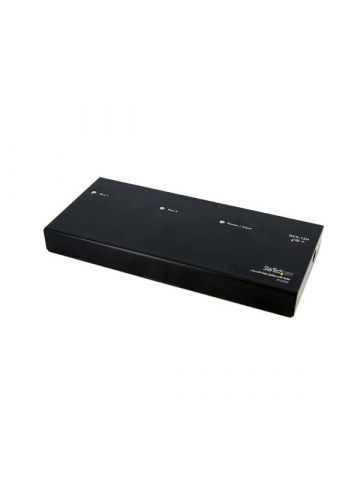 StarTech.com 2 Port DVI Video Splitter with Audio