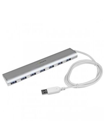 StarTech.com 7-Port Compact USB 3.0 Hub with Built-in Cable