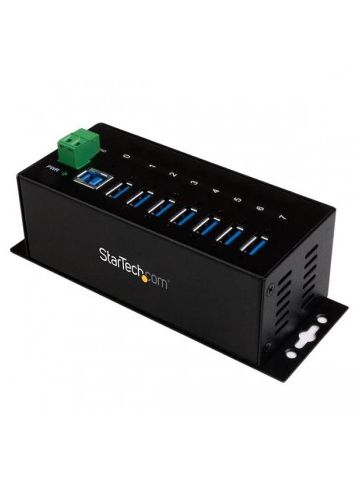 StarTech.com 7-Port Industrial USB 3.0 Hub with ESD & 350W Surge Protection
