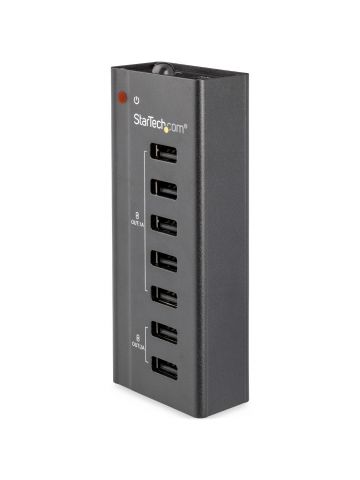 StarTech.com 7-Port USB Charging Station with 5x 1A Ports and 2x 2A Ports