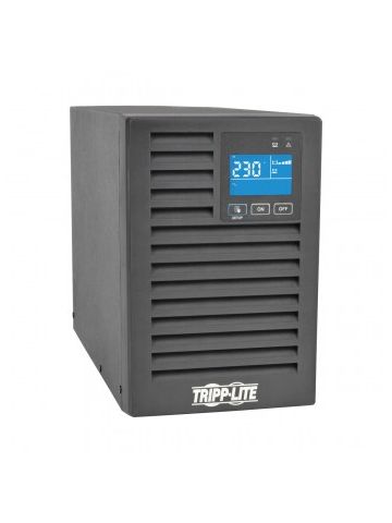 Tripp Lite 1000VA 900W SmartOnline 230V On-Line Double-Conversion UPS, Tower, Extended Run, Network Card Options, LCD, USB, DB9