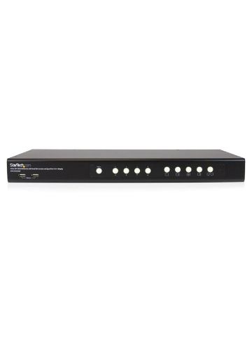 StarTech.com 4 Port DVI USB KVM Switch with Dual DVI Console and Quad-View 4-in-1 Display