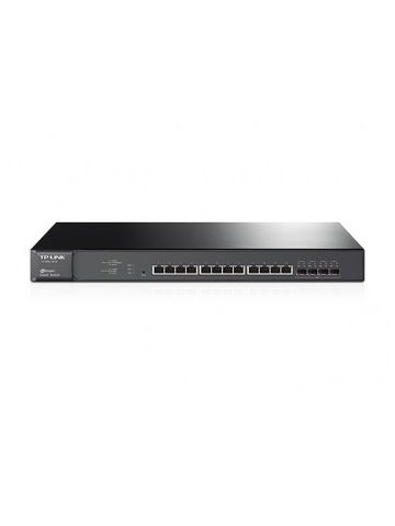 TP-LINK JetStream 12-Port 10GBase-T Smart Network Switch with 4 10G SFP+ Slots