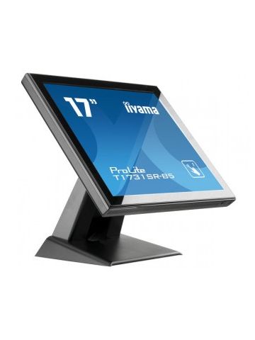 iiyama ProLite T1731SR-B5 touch screen monitor 43.2 cm (17") 1280 x 1024 pixels Black Single-touch