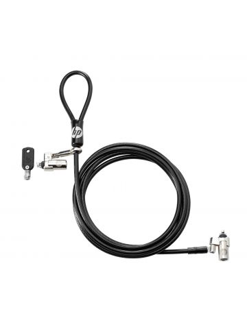 HP Dual Head Keyed Cable Lock 10 mm