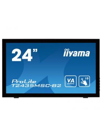 iiyama ProLite T2435MSC-B2 touch screen monitor 59.9 cm (23.6") 1920 x 1080 pixels Black Multi-touch