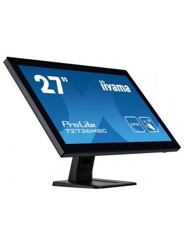 iiyama ProLite T2736MSC-B1 touch screen monitor 68.6 cm (27") 1920 x 1080 pixels Black Multi-touch