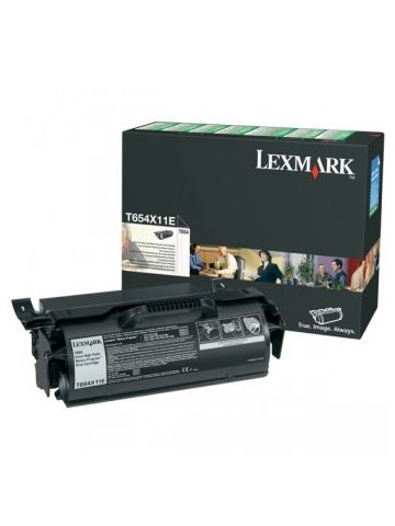 Lexmark T654X11E Toner black, 36K pages