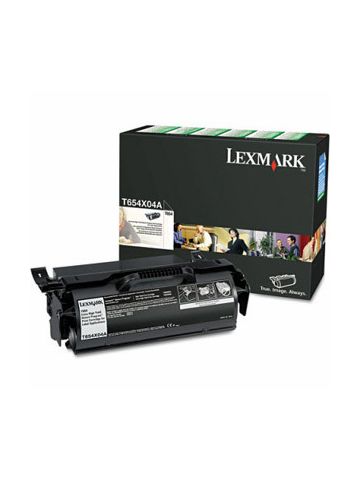 Lexmark T654X80G Toner cartridge black remanufactured, 36K pages ISO/IEC 19752 for Lexmark T 654