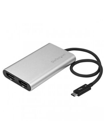 StarTech.com Thunderbolt 3 to Dual DisplayPort Adapter - 4K 60 Hz - Windows Only Compatible