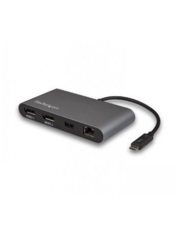 StarTech.com Dual 4K Monitor Mini Thunderbolt 3 Dock with DisplayPort