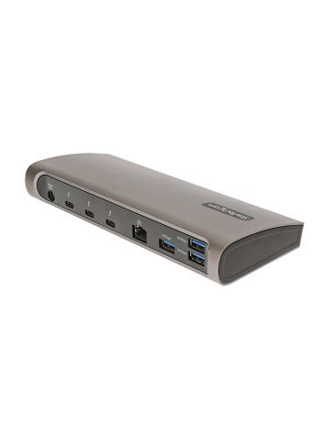 StarTech.com TB4CDOCKUE laptop dock/port replicator Wired Thunderbolt 4 Black, Grey