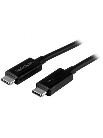 StarTech.com 1m Thunderbolt 3 (20Gbps) USB-C Cable - Thunderbolt, USB, and DisplayPort Compatible