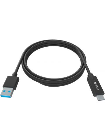 Vision TC 1MUSBCA/BL USB cable 1 m USB 3.2 Gen 1 (3.1 Gen 1) USB A USB C Black