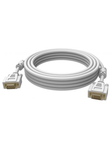 Vision 2x VGA 15-pin D-Sub, 20m VGA cable VGA (D-Sub) White