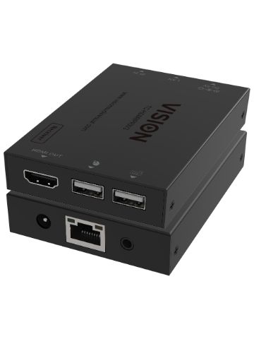 Vision HDMI-over-IP Transmitter AV transmitter Black