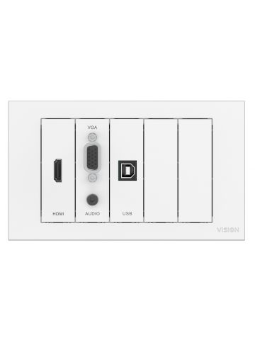 Vision TC3-PK socket-outlet White