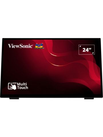 Viewsonic TD2465 Signage Display Interactive flat panel 61 cm (24") LED 250 cd/m² Full HD Black Touchscreen