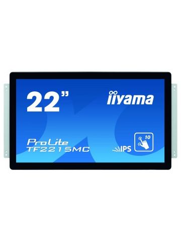 iiyama ProLite TF2215MC-B2 touch screen monitor 54.6 cm (21.5") 1920 x 1080 pixels Black Multi-touch Multi-user