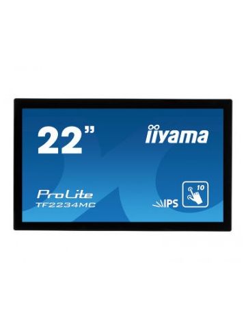 iiyama ProLite TF2234MC touch screen monitor 54.6 cm (21.5") 1920 x 1080 pixels Black Multi-touch Multi-user