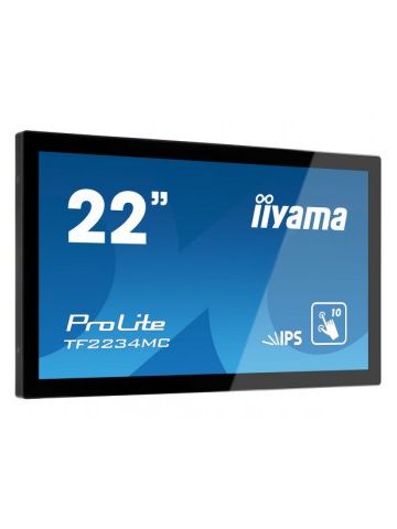 iiyama ProLite TF2234MC-B6X touch screen monitor 54.6 cm (21.5") 1920 x 1080 pixels Black Multi-touch Multi-user