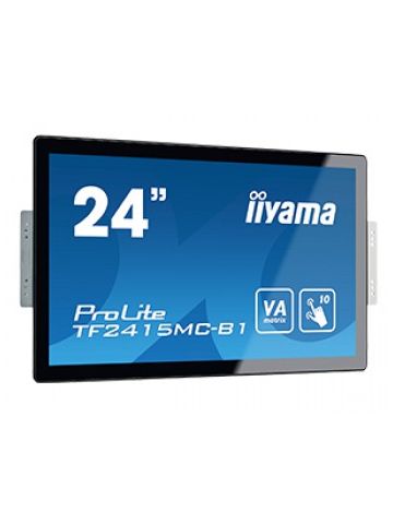 iiyama ProLite TF2415MC-B1 touch screen monitor 60.5 cm (23.8") 1920 x 1080 pixels Black Multi-touch