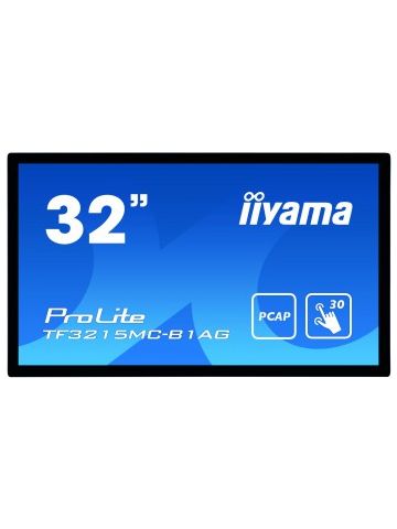 iiyama ProLite TF3215MC-B1AG touch screen monitor 81.3 cm (32") 1920 x 1080 pixels Black Single-touch Kiosk