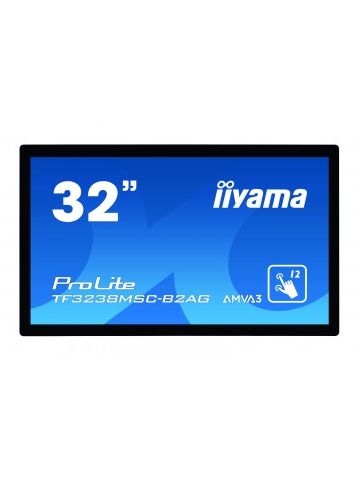 iiyama TF3238MSC-B2AG signage display 80 cm (31.5") LED Full HD Touchscreen Interactive flat panel Black