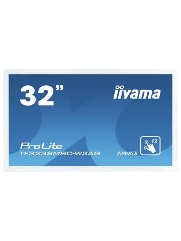 iiyama ProLite TF3238MSC-W2AG 80 cm (31.5") LED Full HD Touchscreen Interactive flat panel White
