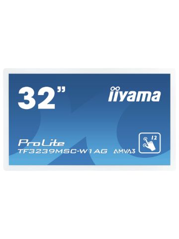iiyama ProLite TF3239MSC-W1AG computer monitor 80 cm (31.5") 1920 x 1080 pixels Full HD LED Touchscr