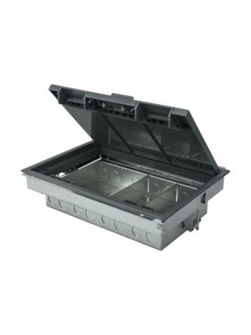 Titan 4 COMPARTMENT FLOOR BOX (EMPTY)