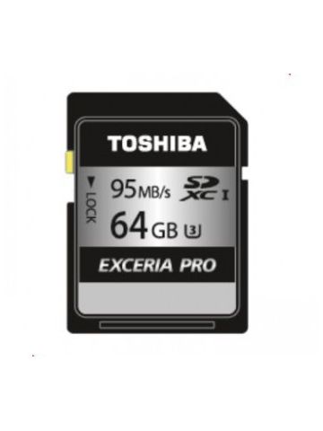 Toshiba EXCERIA PRO - N401 memory card 64 GB SDXC Class 3 UHS-I