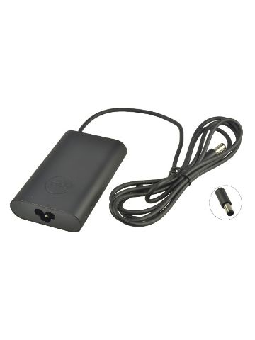 DELL AC Adapter, 65W, 19.5V, 3 Pin, Barrel Connector, C5 Power Cord, Cavendish - Approx 1-3 working day l